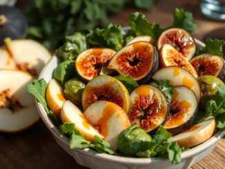 Apfel-Feigen-Rosenkohl-Salat