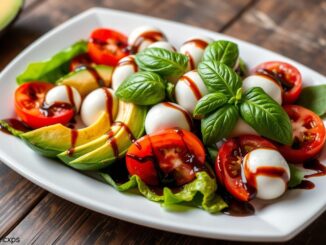 Avocado-Caprese-Salat