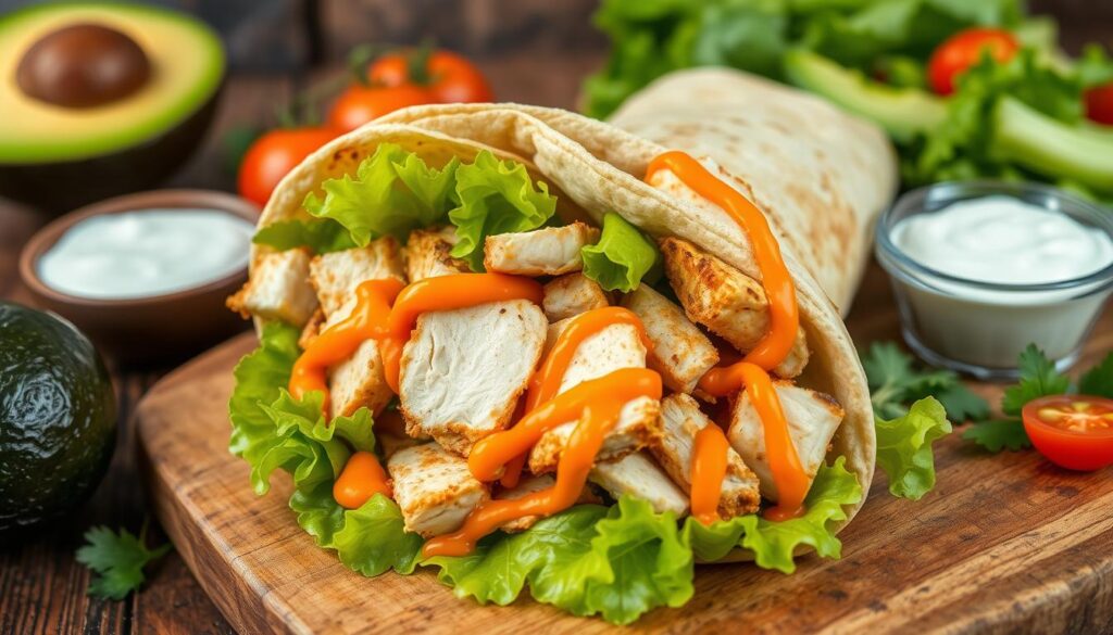 Buffalo Ranch Chicken Wraps Beliebtheit von Wraps