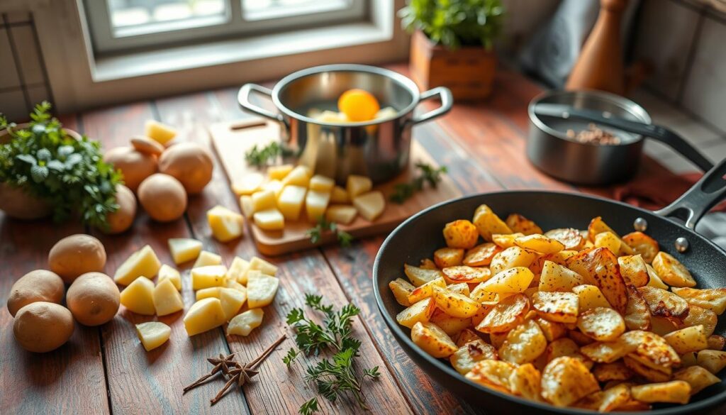 Kochanleitung Kartoffeln