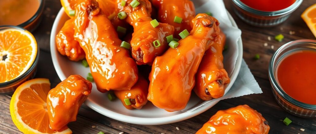 Orange Chicken Wings