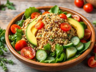 Quinoa-Avocado-Kichererbsen-Salat