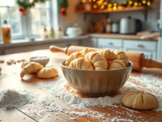 Vanillekipferl backen