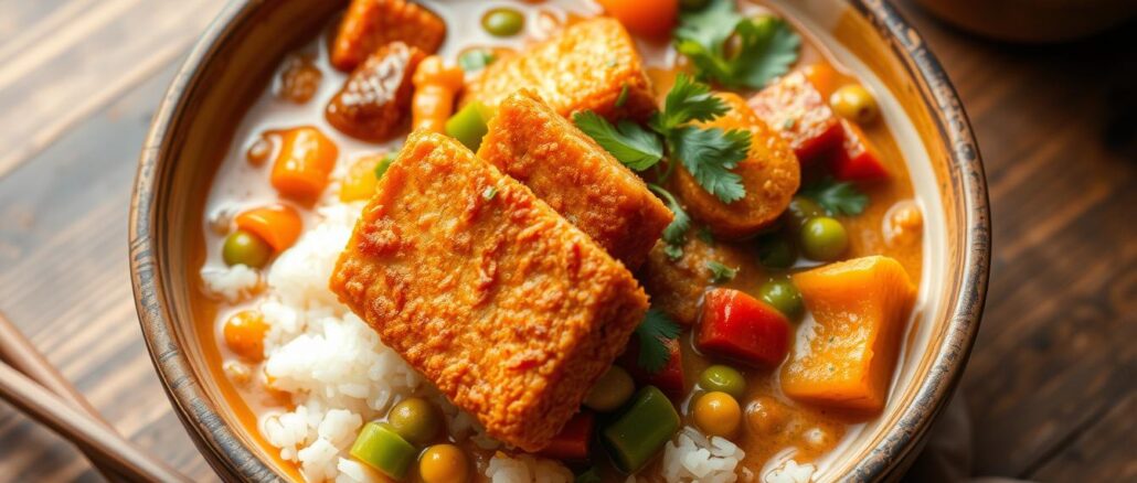 Vegan Tofu Katsu Curry