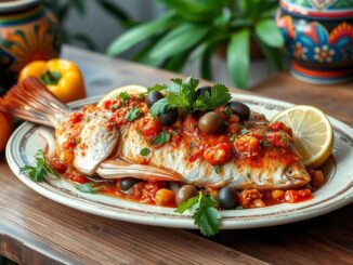 Veracruz-Style Red Snapper Rezept